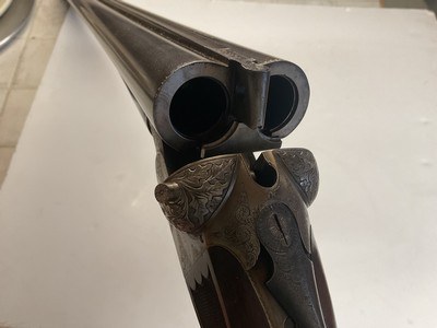 A. Francotte 10 Ga. Damascus Boxlock (Von Lengerke & Detmold Import) - Image 15 of 17