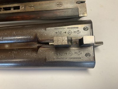 A. Francotte 10 Ga. Damascus Boxlock (Von Lengerke & Detmold Import) - Image 12 of 17