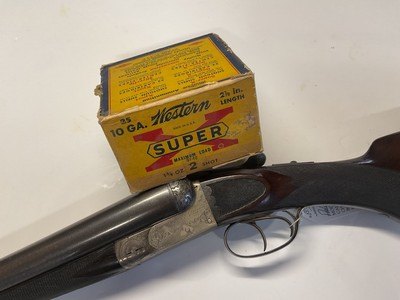 A. Francotte 10 Ga. Damascus Boxlock (Von Lengerke & Detmold Import) - Image 16 of 17