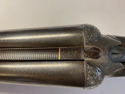 A. Francotte 10 Ga. Damascus Boxlock (Von Lengerke & Detmold Import) - Image 7 of 17