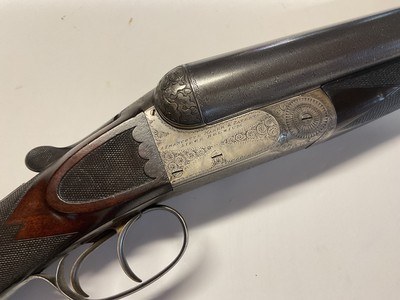 A. Francotte 10 Ga. Damascus Boxlock (Von Lengerke & Detmold Import) - Image 1 of 17