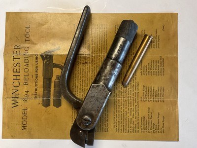 1894 Winchester ReloadingTool (38 72 WCF) for 1895 Win rifle - Image 1 of 6
