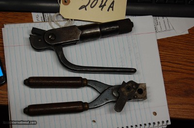 Rare Winchester 1886 Reloading tool and bullet mould