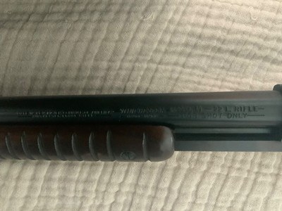 Winchester model 61 carbine shot 22 - Image 10 of 13