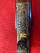 Rare Ken Preater Engraved 12 bore John Dickson 12 bore Roundaction - 14 of 15