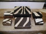 Zebra boxes handcrafted in South Africa