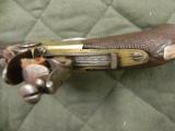 Clough & Sons Double Barrel Flintlock pistols, Bath England - 6 of 8