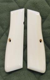 Ivory grip for browning hi-power - 1 of 1