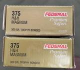 Federal 375 H&H magammo - 1 of 1