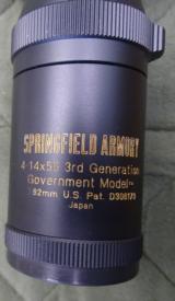 Springfield Armory Government Generation 3 4-14 X 56mm Scope - 1 of 4