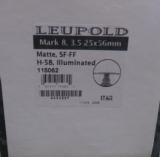 Leupold Mark 8, 3.5-25 x 56mm matte, SF-FF H-58 illuminated - 5 of 5