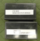 winchester 218 bee brass - 1 of 1