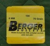 Berger 6mm 70 gr bullets - 2 of 2
