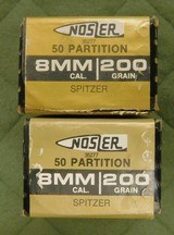 Nosler 8mm
200 gr partition bullets - 1 of 1