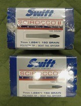 Swift scirocco II 7 mm 150 gr bullets - 1 of 1