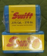 Swift a-frame 375 cal 270 gr bullets - 1 of 1