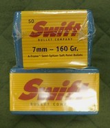 Swift 7 mm 160 gr a-frame bullets - 1 of 1