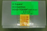 A- square 9.3 x 64 ammo - 1 of 3