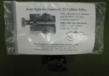 New England Custom Gun 22 peep sight - 1 of 1