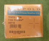 Leupold VX-III 3 x 9 EFR rimfire scope - 1 of 1