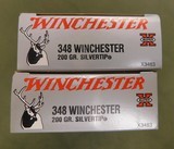 Winchester 348 win
ammo - 1 of 1