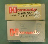 Hornady 6.8 spc 110 gr bthp/wc - 1 of 1