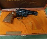 Colt python factory D engraved 357 magnum - 2 of 2