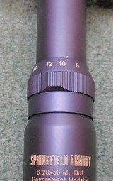 Springfield Armory 6 x 20 56mm scope - 2 of 4
