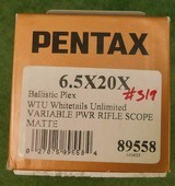 Pentax 6.5 x 20 50mm - 3 of 3