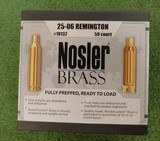 Nosler 25-06 rem brass