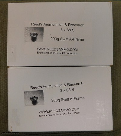 Reeds ammo 8 x 68S
