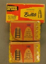 Vintage speer , norma and super vel bullets