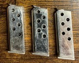 Colt JR, 25 ACP Nickel Magazines - 2 of 2