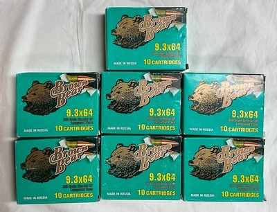 Brown Bear 9.3x64 Ammo