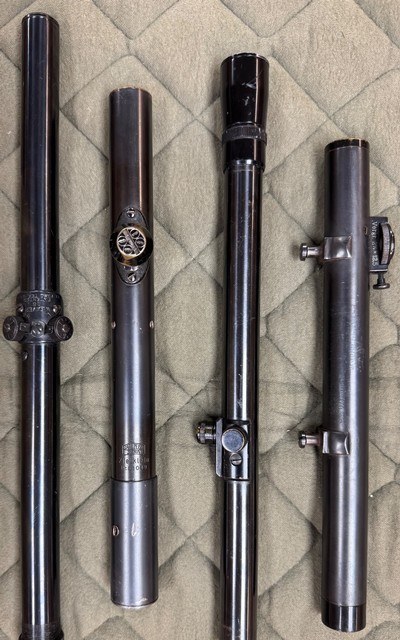 Zeiss, Weaver, vintage scopes
