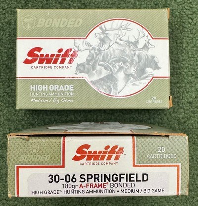Swift 30-06 180gr ammo