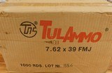 Tula 7.62 x 39mm 123 FMJ 1000 rds - 1 of 1