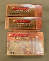Barnes 458 win mag ammo - 1 of 1