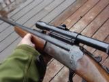Savage 219 B 22 Hornet Factory Grooved for scope with scope. Neat Gun - 3 of 9