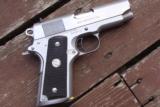 COLT 1911 OFFICERS STAINLESS SERIES 80 VERY NICE BARGAIN ! 45 CAL. - 3 of 7