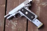 COLT 1911 OFFICERS STAINLESS SERIES 80 VERY NICE BARGAIN ! 45 CAL. - 6 of 7