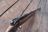 SAVAGE MODEL 340 30-30 WITH NICE FACTORY CHECKERED AMERICAN WALNUT STOCK, VG COND. - 6 of 7