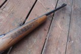 SAVAGE MODEL 340 30-30 WITH NICE FACTORY CHECKERED AMERICAN WALNUT STOCK, VG COND. - 2 of 7