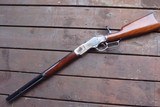 Uberti 1873 (Winchester Clone) 45 Long Colt In Box As New Bargain Stunning Case Colors - 3 of 11