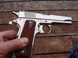Colt Custom Shop 1911 38 Super Bright STRIKINGLY BEAUTIFUL AS NEW MUST SEE - 3 of 7