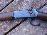 Winchester Nice Pre War Model 94 1942 Carbine With Excellent Somewhat Uncommon Redfield Peep In Factory Holes - 8 of 17