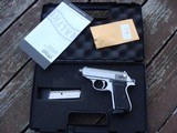 Walther PPK/S. Stainless In box with papers light use 380 Bargain - 1 of 8