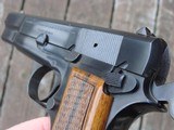 BROWNING HI POWER BELG. 1968 T SERIES WITH RING HAMMER AS NEW COND WITH BROWNING CASE ! - 4 of 10