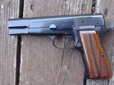 BROWNING HI POWER BELG. 1968 T SERIES WITH RING HAMMER AS NEW COND WITH BROWNING CASE ! - 2 of 10