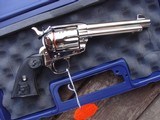 Colt SAA 1998 Nickel 45 LC Unfired As New In Box With Papers - 2 of 11